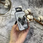 Захисне скло на камеру Metal Classic для iPhone 15 Pro, iPhone 15 Pro Max Dark Grey