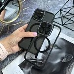 Чохол притиударний Avengare armour Magsafe для iPhone 15 Pro Max Black