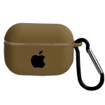 Чохол силіконовий Silicone Case з Logo для Apple AirPods Pro Gold