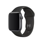 Силіконовий ремінець Watch Silicone для Apple Watch 38|40|41|42 (10 series) mm Black