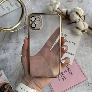 Чохол прозорий силікон Dream ultra camera для iPhone 11 Gold