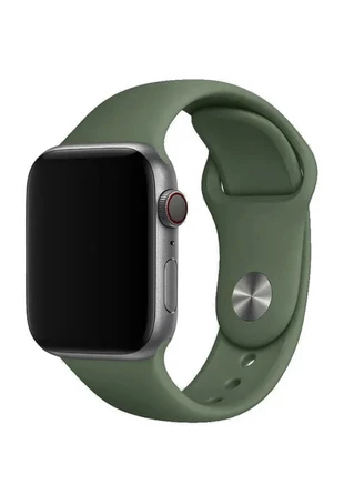 Силіконовий ремінець Watch Silicone для Apple Watch 42|44|45|46|49mm Army Green