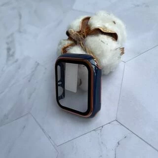 Чохол Прозорий Premium Clear Case PC LUX для Apple Watch 40 mm / SE 40mm Navy blue