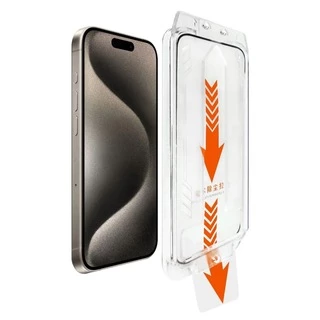 Захисне скло 10D Frame з направляючою рамкою для iPhone 12 Pro Max Прозорий