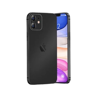 Чохол силіконовий матовий Matte Lux для iPhone 12 Pro Max Black