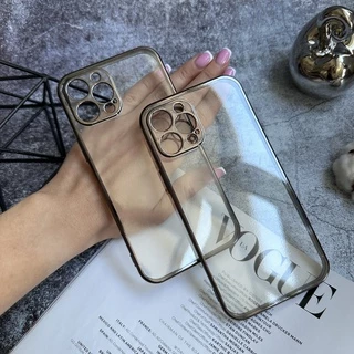 Гальванічний прозорий чохол Galvanic Full для iPhone 12 Pro Max Black