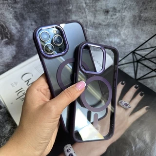 Чохол протиударний з магнітом Avengare Gase NEW MagSafe для iPhone 12 Pro Max Purple