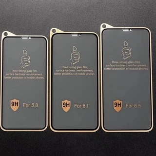 Захисне скло Анти-шпигун Privacy 9H Matte Full Glue для iPhone XR, iPhone 11 Black