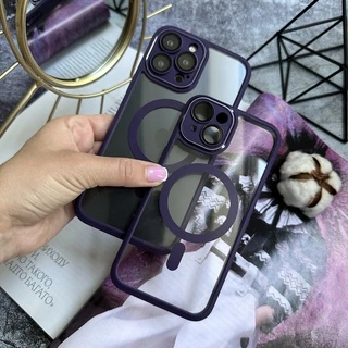 Чохол притиударний Avengare armour Magsafe для iPhone 12 Pro Max Purple