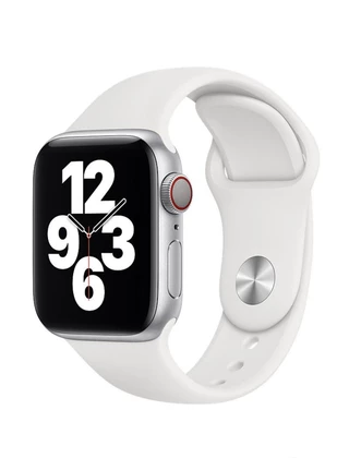 Силіконовий ремінець Watch Silicone для Apple Watch 38|40|41|42 (10 series) mm White