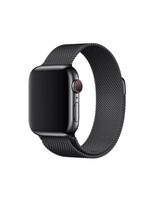 Ремінець металевий мілянська петля для Apple Watch 42|44|45|46|49mm Black