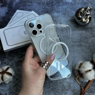 Прозорий чохол Clear Case MagSafe для iPhone 13 Прозорий