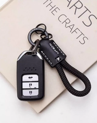 Брелок-тримач для ключів та телефону HCRAFT для Apple Black