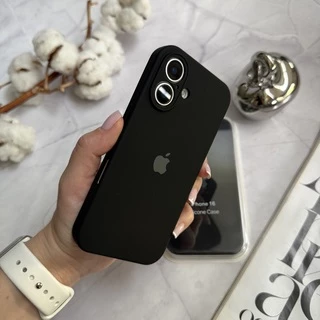 Чохол Silicone Case FULL 360 для iPhone 16 Black