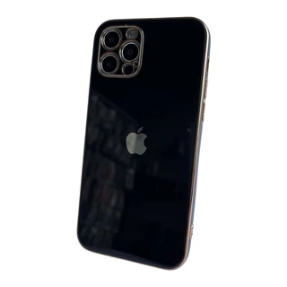 Чохол скляний glass case Lux для iPhone 12 Pro Black