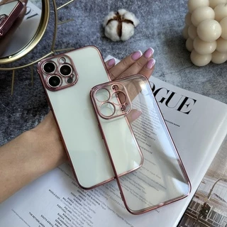 Гальванічний прозорий чохол Galvanic Full для iPhone XR Rose Gold