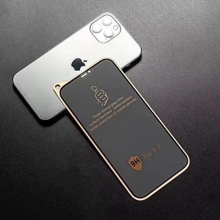 Захисне скло Анти-шпигун Privacy 9H Matte Full Glue для iPhone 15 Pro Max Black