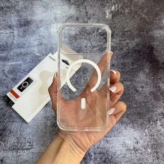 Прозорий чохол Clear Case MagSafe для iPhone 17 Pro Прозорий
