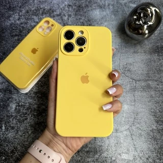Чохол Silicone Case FULL 360 для iPhone 14 Pro Max Yellow