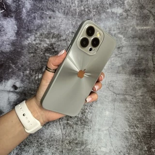 Чохол імітація скла Laser Disco case 3D logo для iPhone 13 Pro Dark Grey