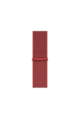 Нейлоновий ремінець Nylon Sport для Apple Watch 38|40|41|42 (10 series) mm Red