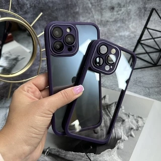 Чохол притиударний прозорий Avengare armour для iPhone 14 Purple