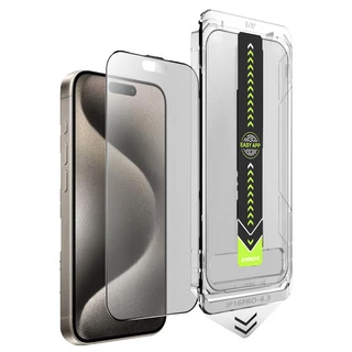 Захисне скло 10D Frame з направляючою рамкою для iPhone 16 Прозорий