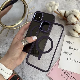Чохол протиударний з магнітом Avengare Gase NEW MagSafe для iPhone 11 Purple