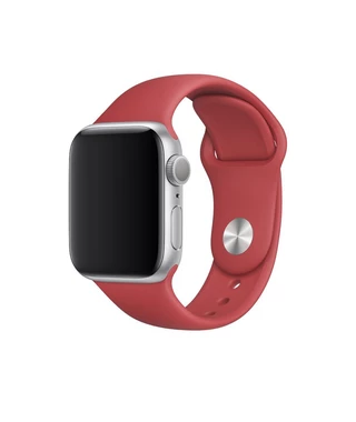Силіконовий ремінець Watch Silicone для Apple Watch 42|44|45|46|49mm Red