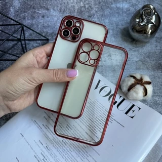 Гальванічний прозорий чохол Galvanic Full для iPhone 11 Pro Red