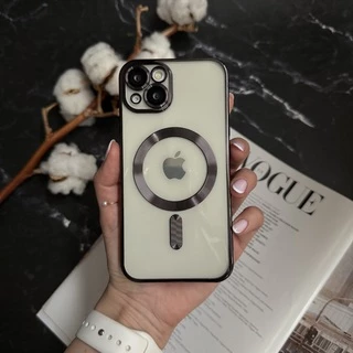 Чохол прозорий силікон Dream ultra MagSafe для iPhone 14 Black