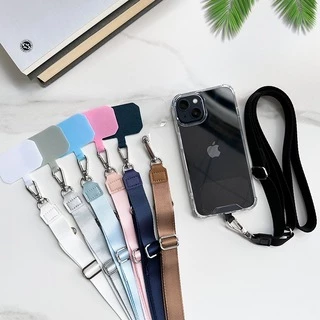 Універсальний шнурок для телефона через плече з карабіном Upex White