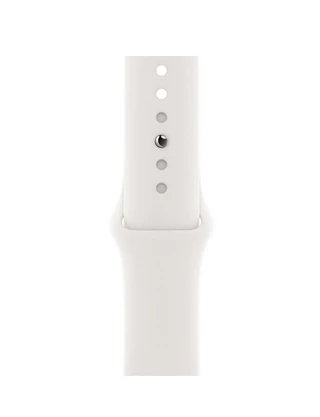 Силіконовий ремінець Watch Silicone для Apple Watch 38|40|41|42 (10 series) mm White