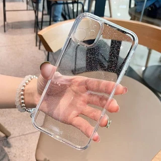 Чохол з блискітками силіконовий Glitter Case для iPhone 13 Pro Max Прозорий