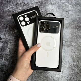 Чохол з захистом камери Matte Protection MagSafe для iPhone 13 Pro Max White