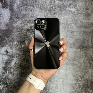 Чохол імітація скла Laser Disco case 3D logo для iPhone 13 Black