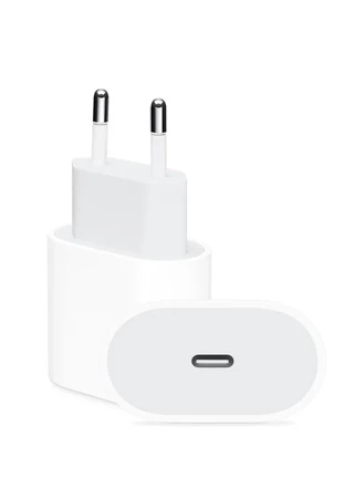 Зарядний пристрій USB-C блок живлення 20W Power Adapter для Apple White