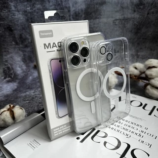 Чохол прозорий з захистом камери Clear Shade MagSafe для iPhone 14 Прозорий
