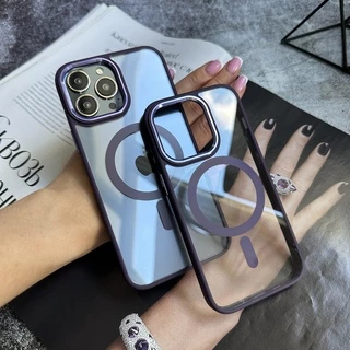 Чохол протиударний з магнітом Avengare Gase NEW MagSafe для iPhone 13 Pro Max Purple