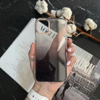 Силіконовий чохол з блискітками Shine OMBRE для iPhone 14 Plus Black