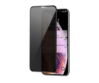 Захисне скло Анти-шпигун Privacy 9H Matte Full Glue для iPhone 7/8 Plus Black