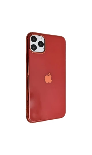 Чохол глянцевий силікон з логотипом для iPhone XS Max Red