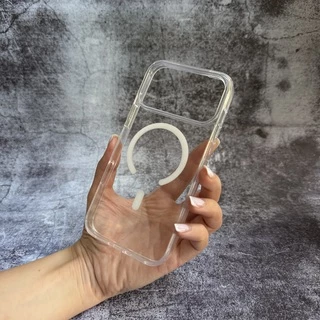Прозорий чохол Clear Case MagSafe для iPhone 17 Pro Прозорий