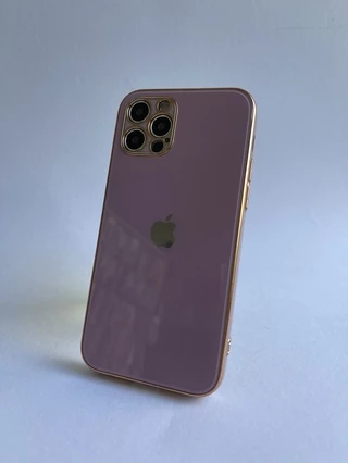 Чохол скляний glass case Lux для iPhone 12 mini Maroon