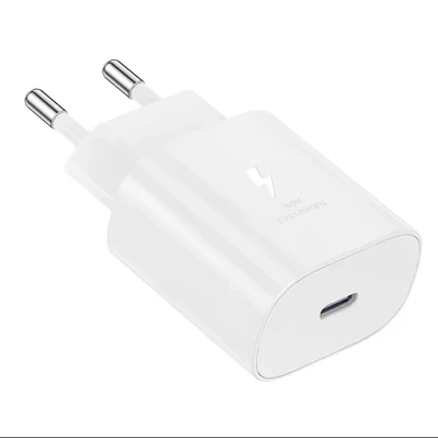 Мережевий зарядний пристрій USB-C 25W Швидка зарядка для Apple White