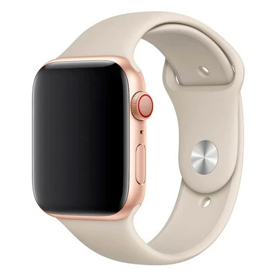 Силіконовий ремінець Watch Silicone для Apple Watch 42|44|45|46|49mm Stone