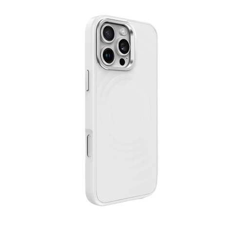 Протиударний силіконовий чохол з MagSafe Fantastic для iPhone 15 Pro White