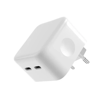 Компактний адаптер живлення Apple Dual USB-C Port 35W для Apple White