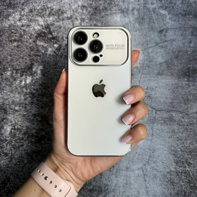 Чохол матовий з захистом камери Matte Protection для iPhone 14 Pro White