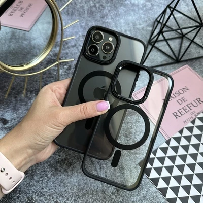 Чохол протиударний з магнітом Avengare Gase NEW MagSafe для iPhone 14 Pro Max Black